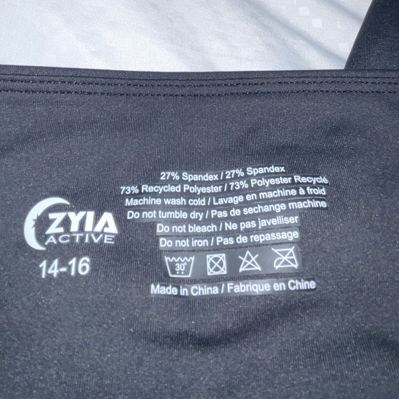 NWOT Zyia Activewear Leggings - Athleisure & Tennis Core, Size 14-16 - Picture 4 of 4